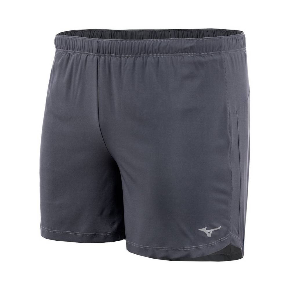 Damske Šortky Mizuno Core 5" Bezecke Siva Vypredaj DTXA47326